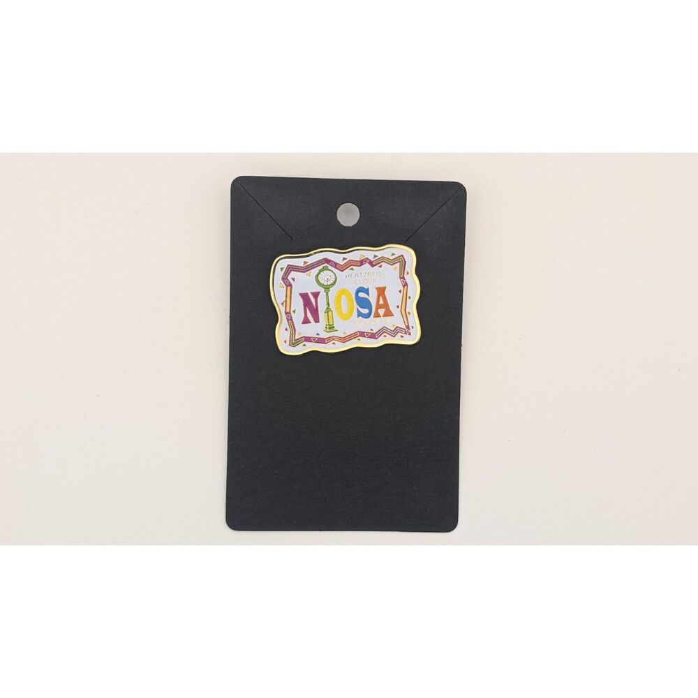 Vintage NIOSA 2003 Hertzberg Clock San Antonio Fiesta Medal Pin